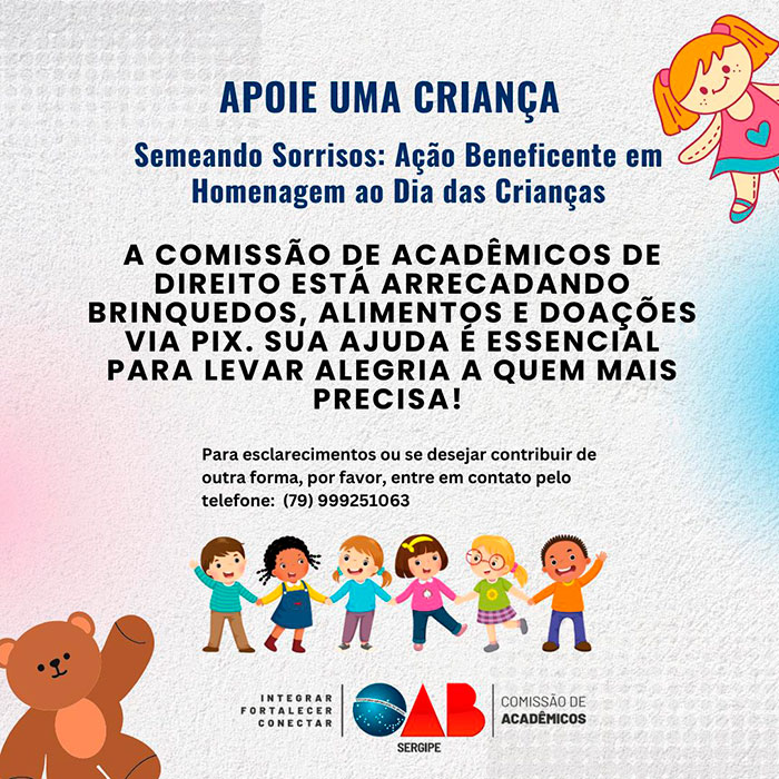 APOIE UMA CRIANÇA - Semeando Sorrisos