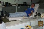 Doação de sangue e cadastramento para doação de medula Hemose