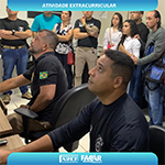 Turma do 10.º período da Faculdade de Aracaju - FACAR, Visita Unidade de Central de Monitoração Eletrônico