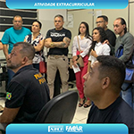 Turma do 10.º período da Faculdade de Aracaju - FACAR, Visita Unidade de Central de Monitoração Eletrônico