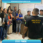 Turma do 10.º período da Faculdade de Aracaju - FACAR, Visita Unidade de Central de Monitoração Eletrônico